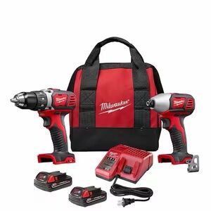 Milwaukee 2691-22 18-Volt Compact Drill and Impact Driver Combo Kit, NEW IN BOX